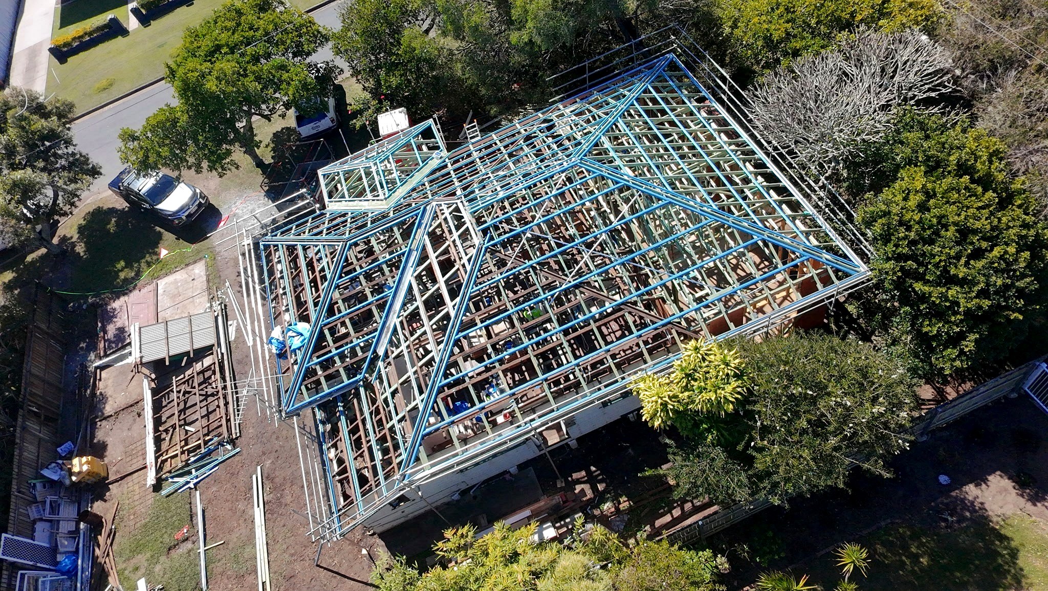 Framing and structural renovation