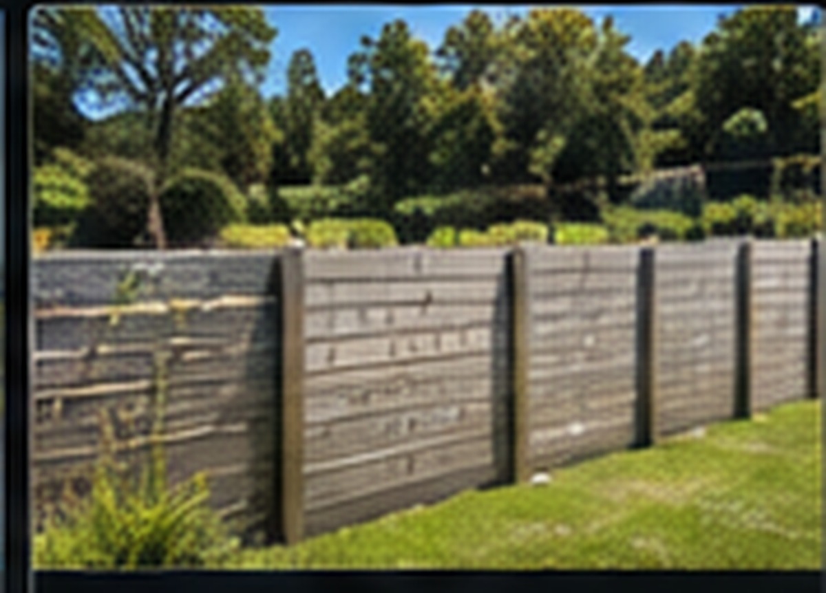 AI-assisted visual representing retaining wall construction