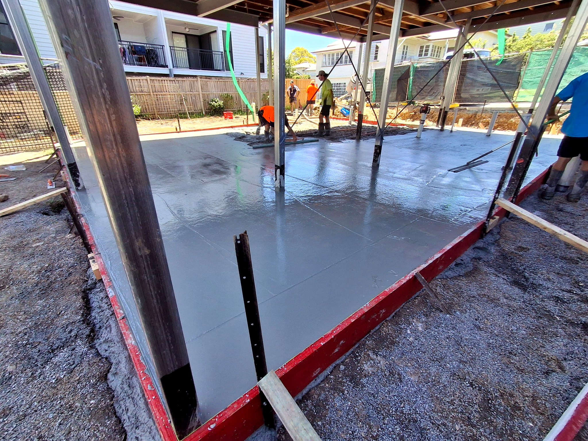 Newmarket development construction works